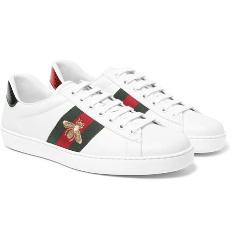 white gucci shoes mens|white gucci sneakers for men.